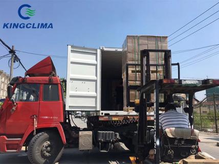 60 sets of spal condenser fan exported to Russia